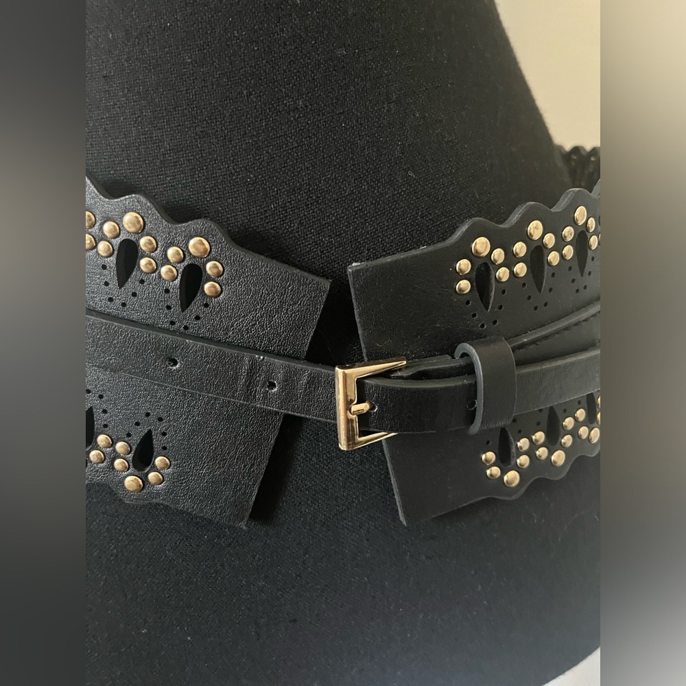 Black & Gold Studded Chain Waist Belt | Adjustable Dress Belt | Never Worn - Picture 4 of 12